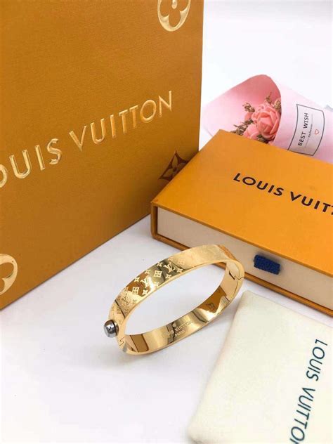 lv red bracelet|louis vuitton gold bracelet cuff.